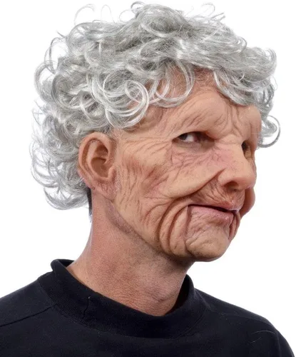 Vista 2 de Zagone Studios Máscara de anciana súper suave para hombre