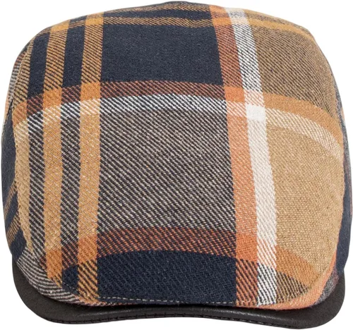 Vista 3 de Gorra de conducción ajustable para hombre, de sarga de algodón, diseño de Ivy Gatsby