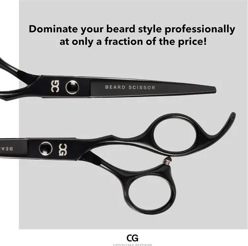 Vista 3 de Copenhagen Grooming Tijeras para barba - Tijeras para bigote para hombre