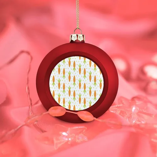 Vista 117 de Boobs Funny Shatterproof Matte Christmas Balls for Tree Wreath Home Decor 1PCS