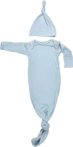 Vista 52 de Three Little Tots Vestido de corbata anudada para bebé recién nacido - Bebé