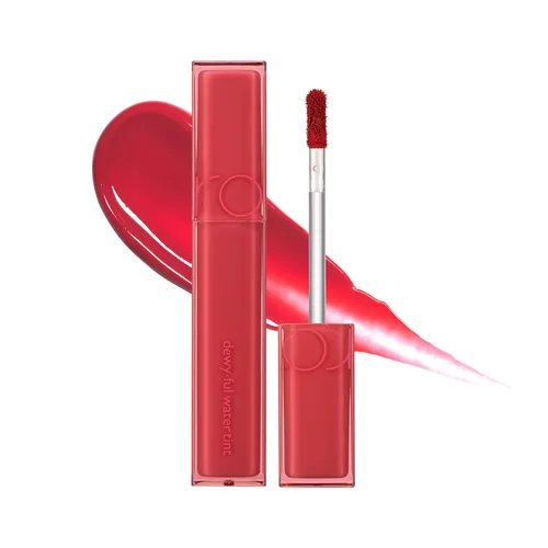 Vista 12 de rom&nd TINTE DE AGUA DEWYFUL 01 EN CORAL Brilloso alto pigmento hidratante no pegajoso Labios hidratados tonos coloridos Alto Brillo 0.18oz