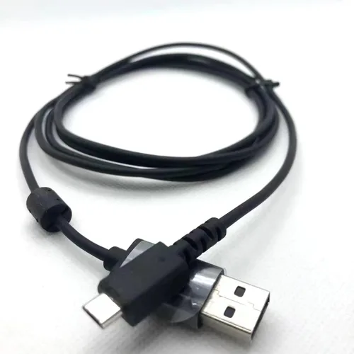 Vista 3 de Cable de carga USB para Logitech G915 TKL Tenkeyless Lightspeed inalámbrico RGB teclado mecánico para juegos / ratón inalámbrico G502
