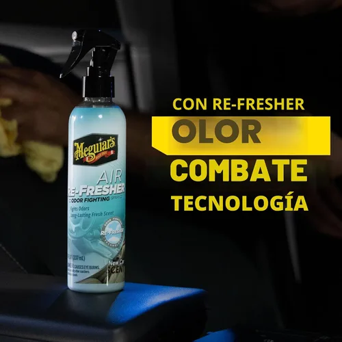 Vista 6 de Meguiar's Air Re-Fresher - Aerosol para combatir el olor, aroma de coche