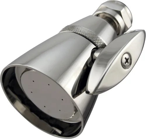 Vista 7 de Westbrass R306-62 Chatham Style - Cabezal de ducha ajustable de latón de 2-1/4 pulgadas, color negro mate Mate negro