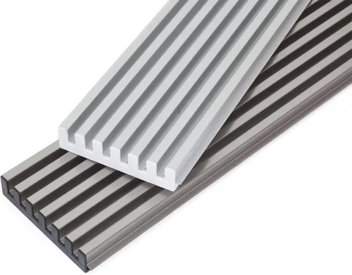 Vista 4 de EMUCA 8934869 Rejilla de ventilación para nevera/horno de aluminio anodizado acero inoxidable