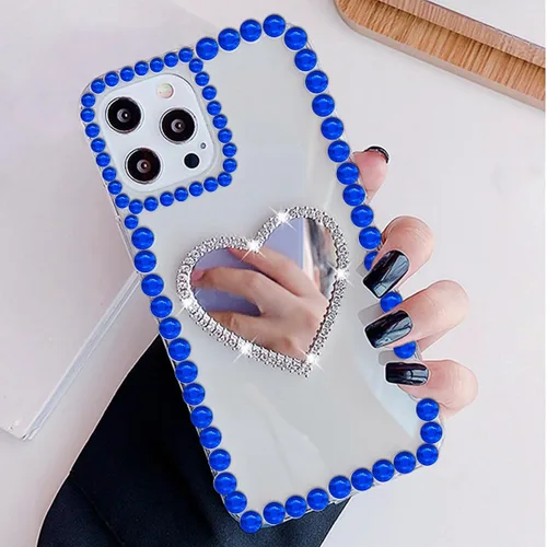 Vista 7 de 3090 calcomanías de diamantes de imitación, autoadhesivas, color azul oscuro, gemas para la cara, calcomanías de perlas de 3/4/5/0.236 in, gemas
