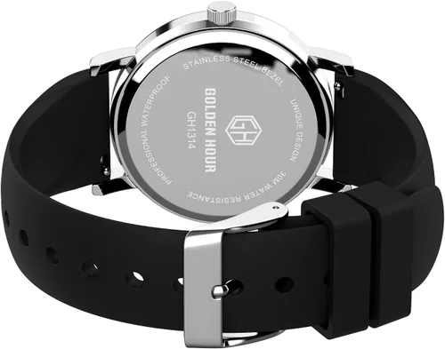 Vista 6 de GOLDEN HOUR - Reloj de enfermera impermeable para profesionales médicos, estudiantes, mujeres y hombres, esfera luminosa de fácil lectura, 24 horas