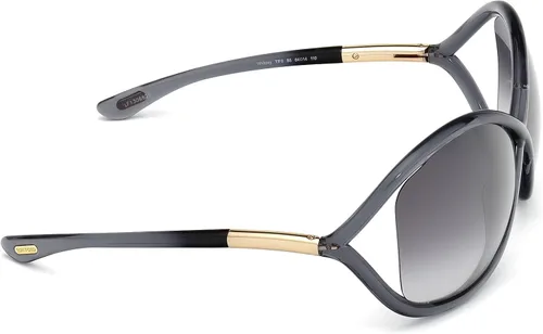 Vista 2 de Tom Ford Ft0009-B5-64-14-110 Gafas de sol de moda Whitney, Gris oscuro, lente gris, marrón oscuro, lente marrón, negro