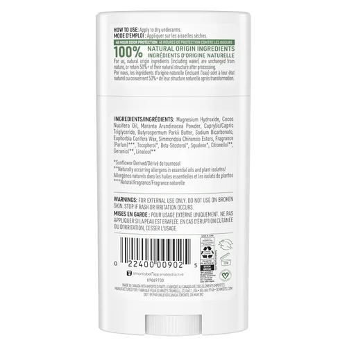 Vista 2 de Schmidt's - Desodorante natural unisex Fresh Cucumber, sin aluminio, sin olores por 24 h, certificado como natural, vegano y libre de crueldad