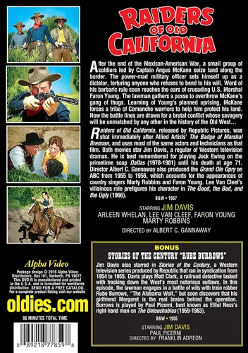 Vista 2 de Raiders of Old California DVD