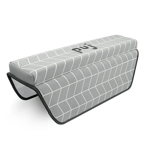 Vista 2 de Puj Pad - Reposabrazos para bañera gris (paquete de 2)
