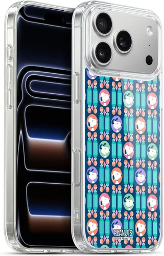 Vista 177 de Head Case Designs Snoopy Deco Dreams - Funda de gel suave con licencia oficial de Peanuts Blue Pattern compatible con Apple iPhone 7 Plus/iPhone 8