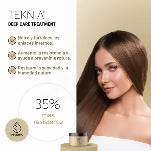Vista 2 de Lakmé Teknia Deep Care Hair Treatment, Repairing Mask for Damaged Hair