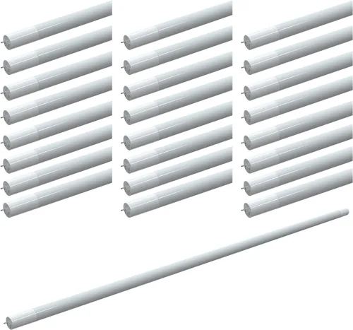 Vista 18 de Tubo lineal T5 de 4 pies de 24 W, 4000 K, 3500 LM, 127.27 LM/W, tipo A+B, lente esmerilada (paquete de 25)