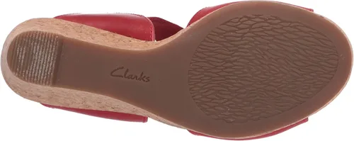 Vista 4 de Clarks Lafley Lily - Sandalias de cuña para mujer, Multi color, 5