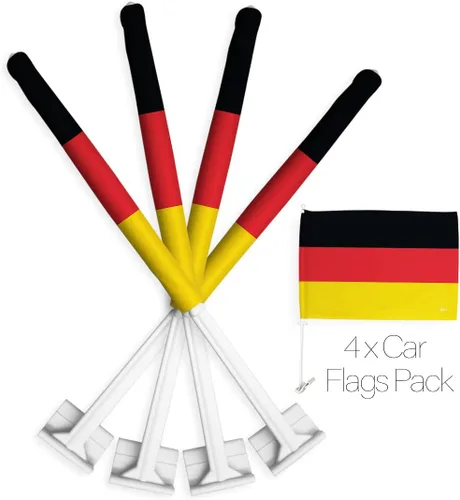Vista 12 de Paquete de bandera de coche de la Copa del Mundo 2022 de Gales, bandera americana para carros, decoración de automóviles, pancarta pequeña