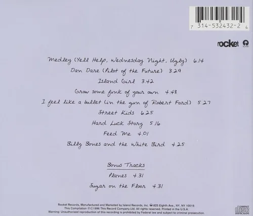 Vista 2 de Elton John Rock Of The Westies