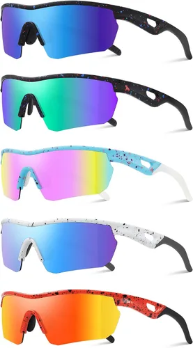 Vista 28 de Kids Sunglasses Youth Baseball Sunglasses for Boys Girls 3-12 Polarized Softball Sports Goggles UV Protection