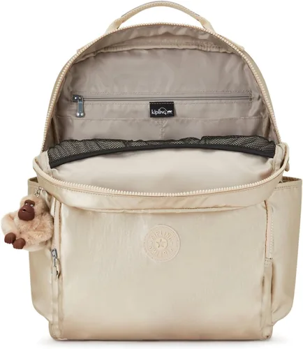 Vista 3 de Kipling Mochila para pañales So Baby Starry Gold Metallic
