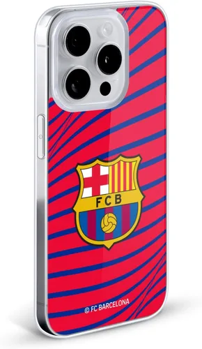 Vista 54 de Head Case Designs Funda de gel suave con licencia oficial del FC Barcelona Barca Crest Graphics [protección de grado militar] compatible con Apple