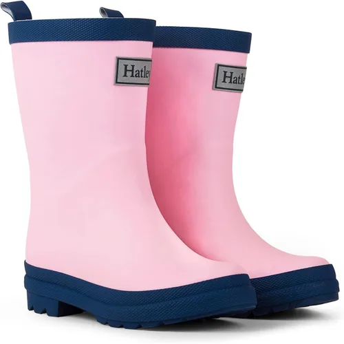 Vista 2 de Hatley Kids Boy 's Azul Marino Rayas Botas de lluvia (ToddlerLittle Kid)