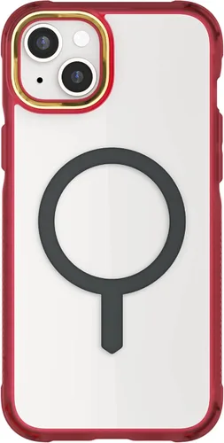 Vista 177 de Ghostek Covert Clear - Funda transparente para iPhone 15 Plus, silicona a prueba de golpes, compatible con accesorios Apple MagSafe, funda Negro