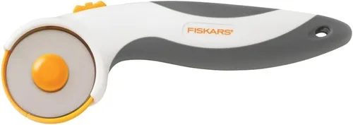 Vista 9 de Fiskars Cortador giratorio Loop, colección Explore Mountain Haze, cuchilla de acero de precisión para tela, fieltro y vinilo, 45 mm Azul