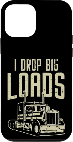 Vista 16 de I Drop Big Loads Semi Truck Truck Driver Trucker - Funda de regalo para iPhone 17