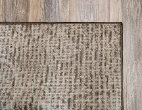 Vista 9 de Unique Loom Sofia Collection - Alfombra de área - Grace (6 x 9 pies, marrón/marfil)