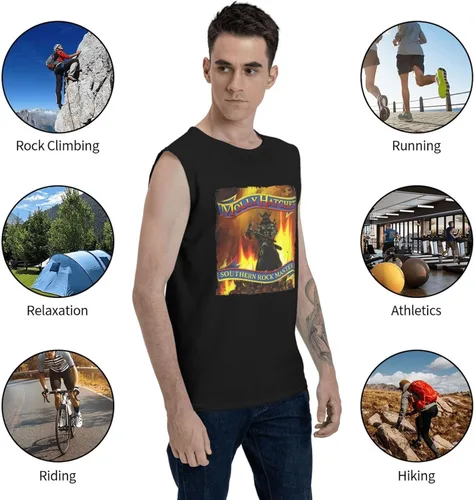 Vista 6 de STOLARCZY Men Muscle Quick Dry Tank Top Sleeveless Shirts Undershirts for Sports Workout