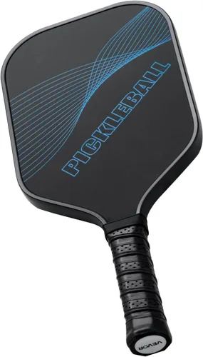 Vista 4 de VEVOR Pickleball Paddle, T700 Carbon Fiber Surface & Honeycomb Core, Pickleball Paddle with Increased Power & Control & Spin Pickle Ball Racket for