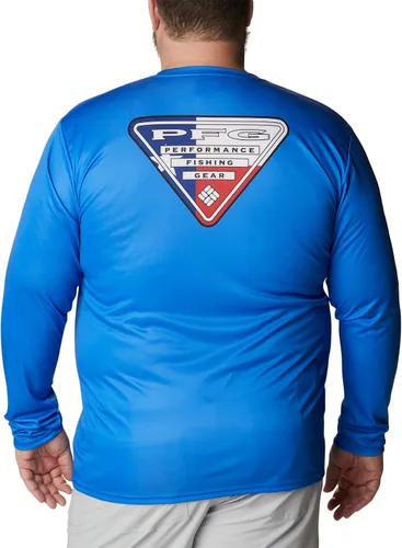 Vista 7 de Columbia Terminal Tackle PFG State Triangle LS para hombre
