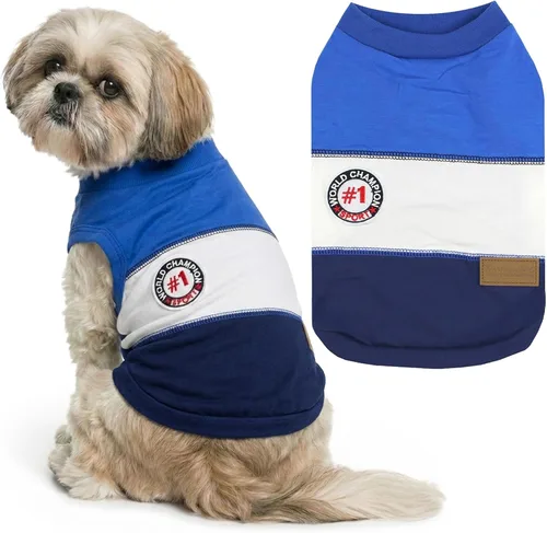 Vista 69 de Parisian Pet Camisa para perro de Amazonia - Ropa de algodón para perros pequeños - Elegante traje tropical para perros - Ropa ligera y suave