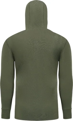 Vista 2 de Lichenland Men's Merino Wool Hunting Hoodie Base Layer Sweatshirt