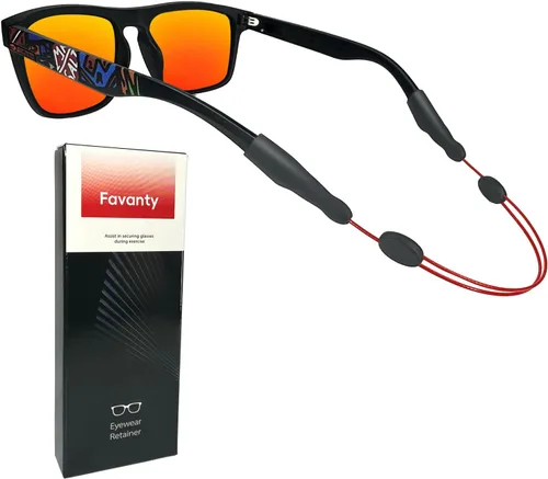 Vista 8 de Correa deportiva para lentes de sol, correa ajustable para lentes de sol, soporte para lentes para niños, mujeres y hombres, soporte para anteojos