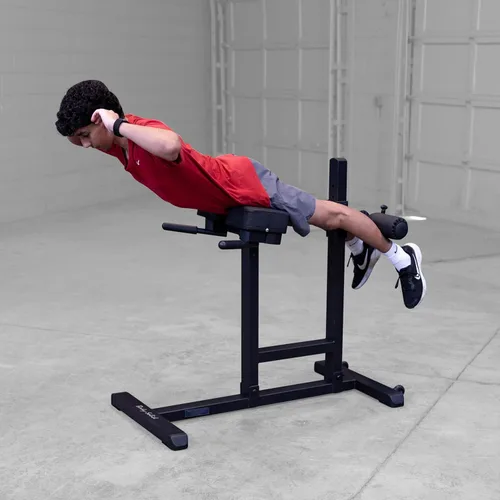 Vista 2 de Body-Solid GRCH322 Silla romana para entrenamiento abdominal y central, gimnasio doméstico y comercial