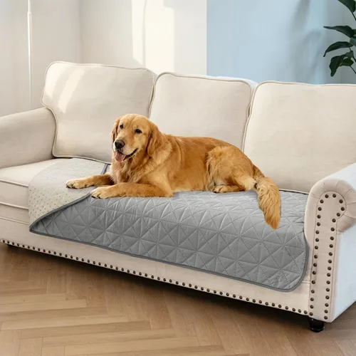 Vista 14 de Ameritex Funda de sofá impermeable para asientos, funda de sofá para perros, funda de sofá para mascotas, funda de terciopelo para silla, sofá