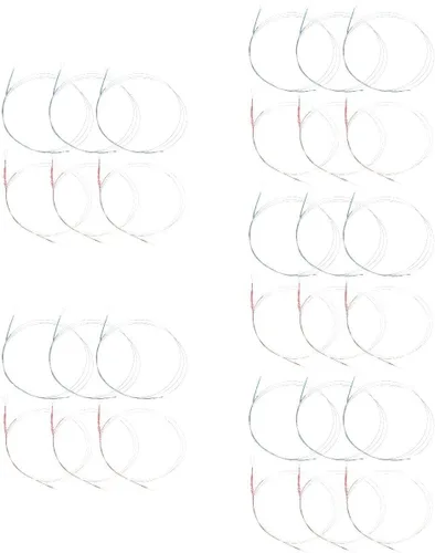 Vista 6 de SUPVOX 15sets Full Erhu Strings Wire Core Wire High Resonance Comfortable Hand Feel Erhu Accessories