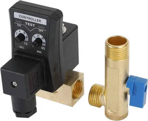Vista 9 de AC 220V 1/2" automático electrónico cronometrado compresor de aire auto válvula de drenaje