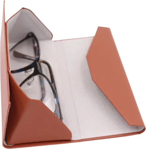 Vista 213 de Real Sic Funda para lentes de sol para hombres y mujeres, soporte magnético plegable para lentes de sol, inspirado en el color sólido