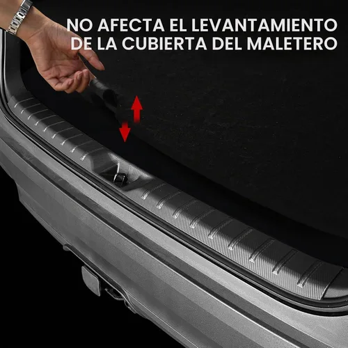 Vista 4 de Protector de Parachoques del Maletero Trasero para Accesorios Grand Highlander 2026 2025 2024, Protector del Umbral de la Puerta del Maletero