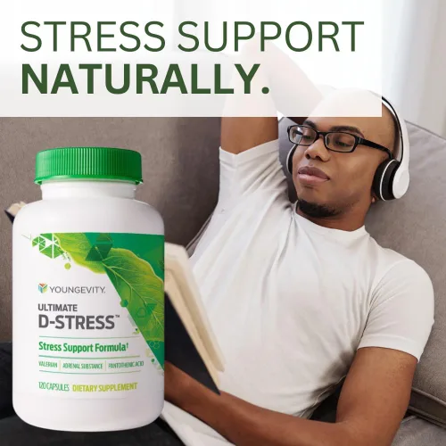 Vista 3 de Youngevity Ultimate D-Stress Support - Soporte para el estrés con magnesio