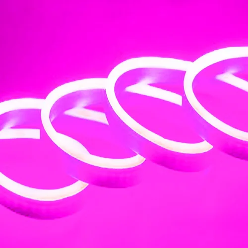 Vista 10 de Tira de luces LED de neón, cuerda de luz de neón LED, tira de luz flexible para exteriores, 13000LM DC 12V 16.4 pies 2835 600 luces LED de barra