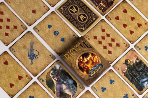 Vista 3 de Bicycle World of Warcraft - Juego de cartas prémium de edición especial