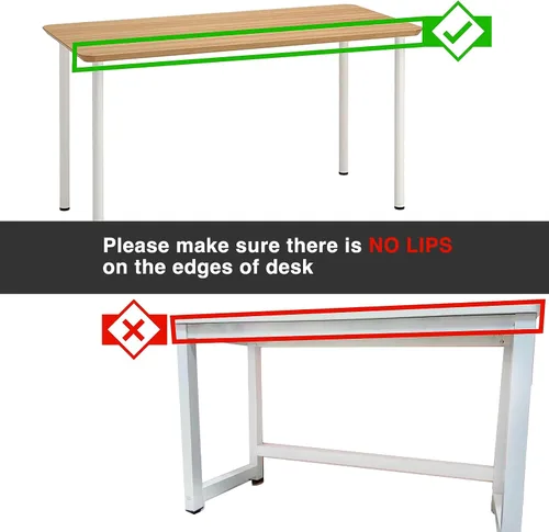 Vista 4 de Cajón debajo del escritorio, súper grande para debajo de la mesa, accesorios de escritorio y organizadores de espacio de trabajo, organizador