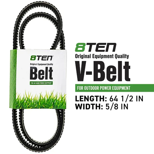 Vista 2 de 8TEN Correa dentada doble para John Deere LX277 LX255 LX288 LX279 GT242 GT262 GT225 GT275 M143019 M118684 M144677