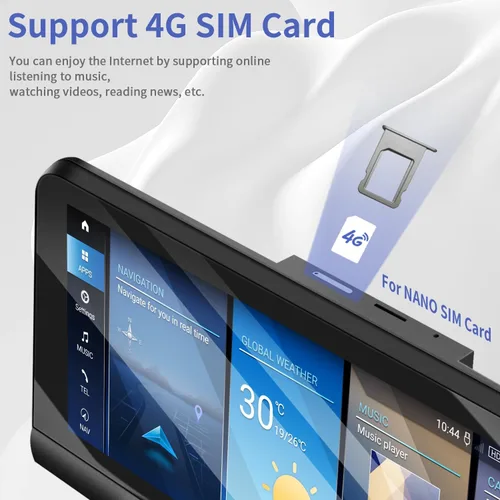 Vista 4 de PEMP F30 Pantalla Android 1920x720 HD, Qualcomm 8 núcleos 4+64GB CarPlay Android Auto Utilice el Bluetooth OEM para obtener el sonido, para BMW F30