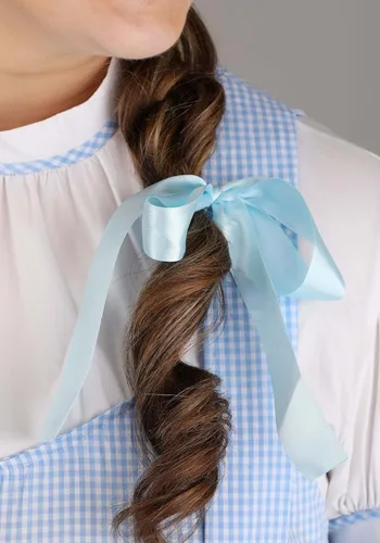 Vista 9 de Disfraz de lujo para adultos de Kansas para niña, vestido de guinga azul para mujer, Azul Patchwork