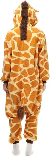 Vista 7 de LABULA Pijama de animal unisex para adultos, para Halloween, cosplay, ropa de dormir